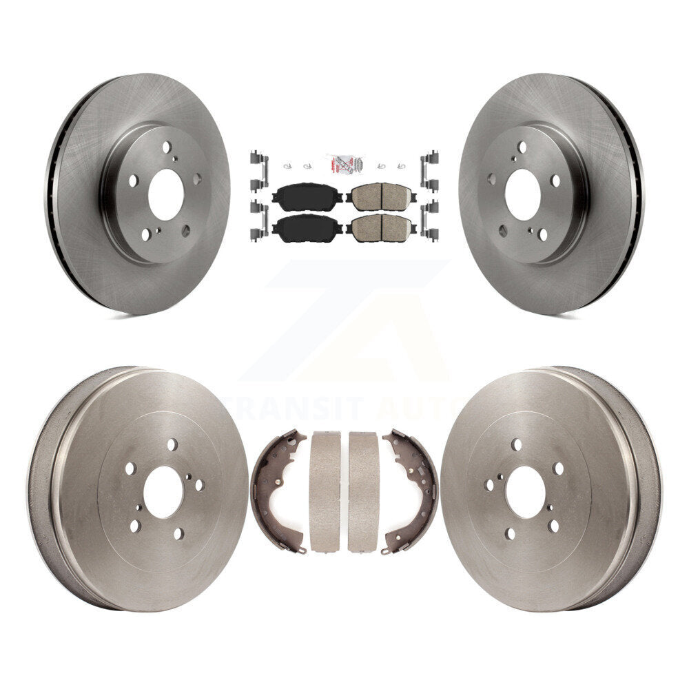 Transit Auto K8A-104929 Disc Brake Kit for 2004-2010 Toyota Sienna - Front and Rear product image