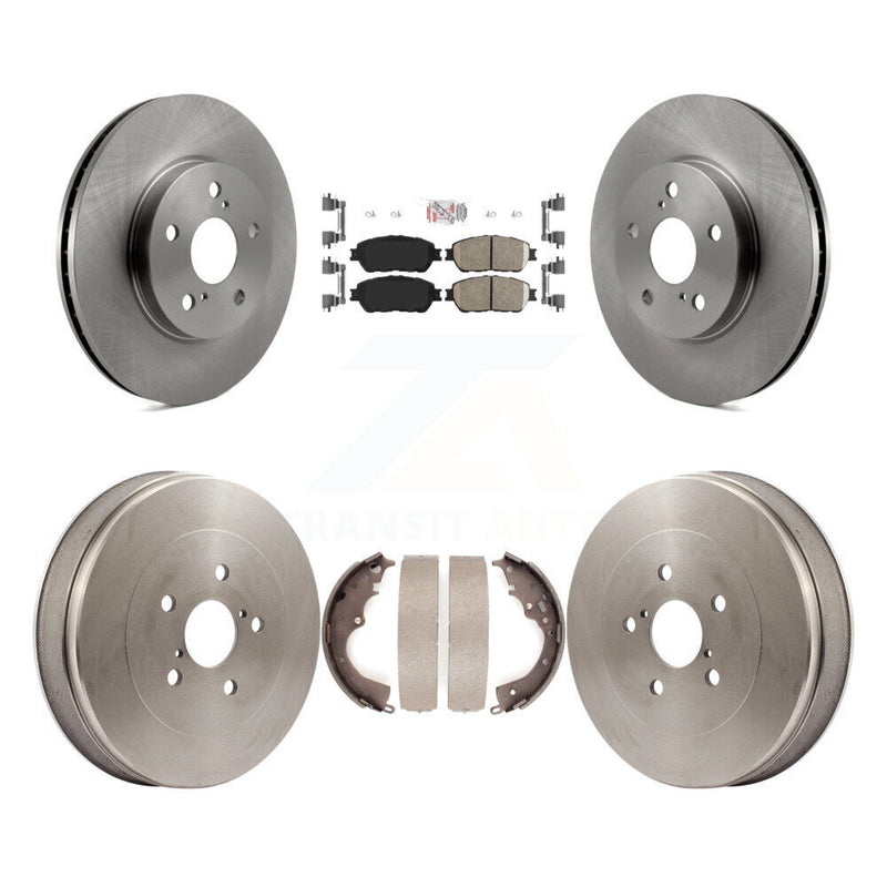Transit Auto K8A-104929 Disc Brake Kit for 2004-2010 Toyota Sienna - Front and Rear product image