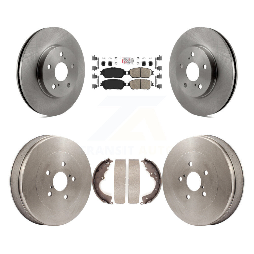 Transit Auto K8A-104930 Disc Brake Kit for 2004-2010 Toyota Sienna - Front and Rear product image