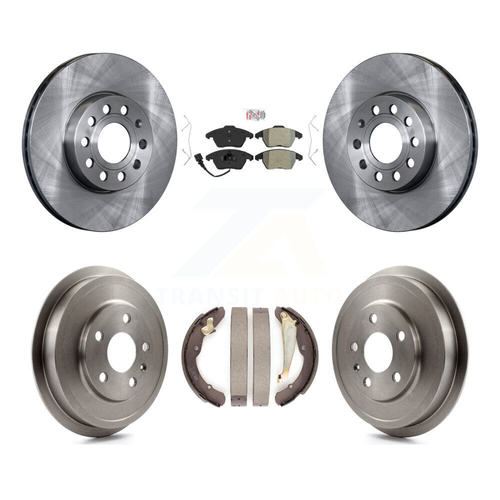 Transit Auto K8A-104931 Disc Brake Kit for 2011-2012 Volkswagen Beetle, Volkswagen Jetta - Front and Rear product image