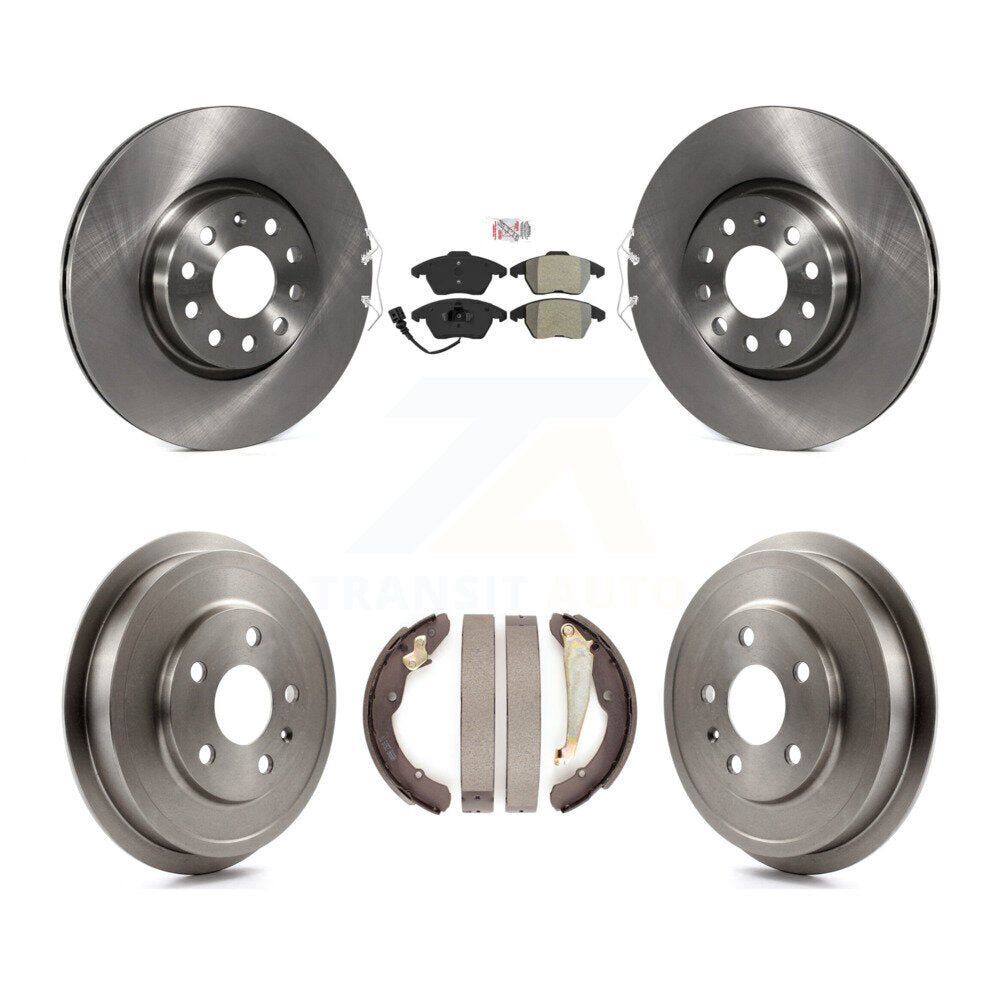 Transit Auto K8A-104932 Disc Brake Kit for 2011-2012 Volkswagen Beetle, Volkswagen Jetta - Front and Rear product image