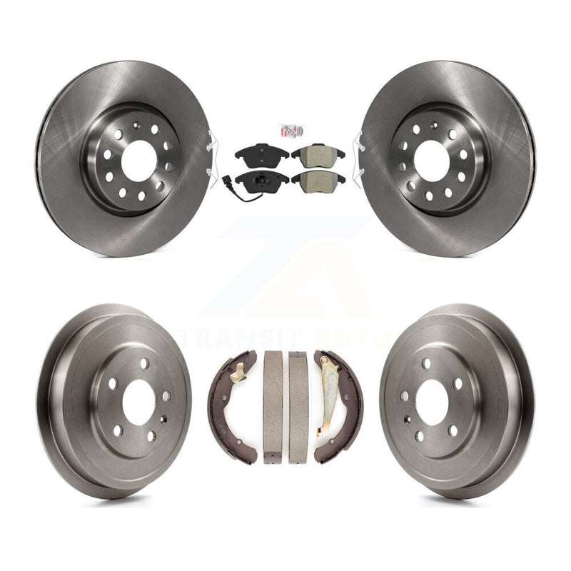 Transit Auto K8A-104932 Disc Brake Kit for 2011-2012 Volkswagen Beetle, Volkswagen Jetta - Front and Rear product image
