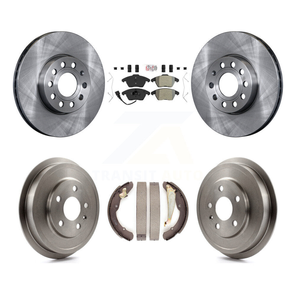 Transit Auto K8A-104933 Disc Brake Kit for 2011-2012 Volkswagen Beetle, Volkswagen Jetta - Front and Rear product image