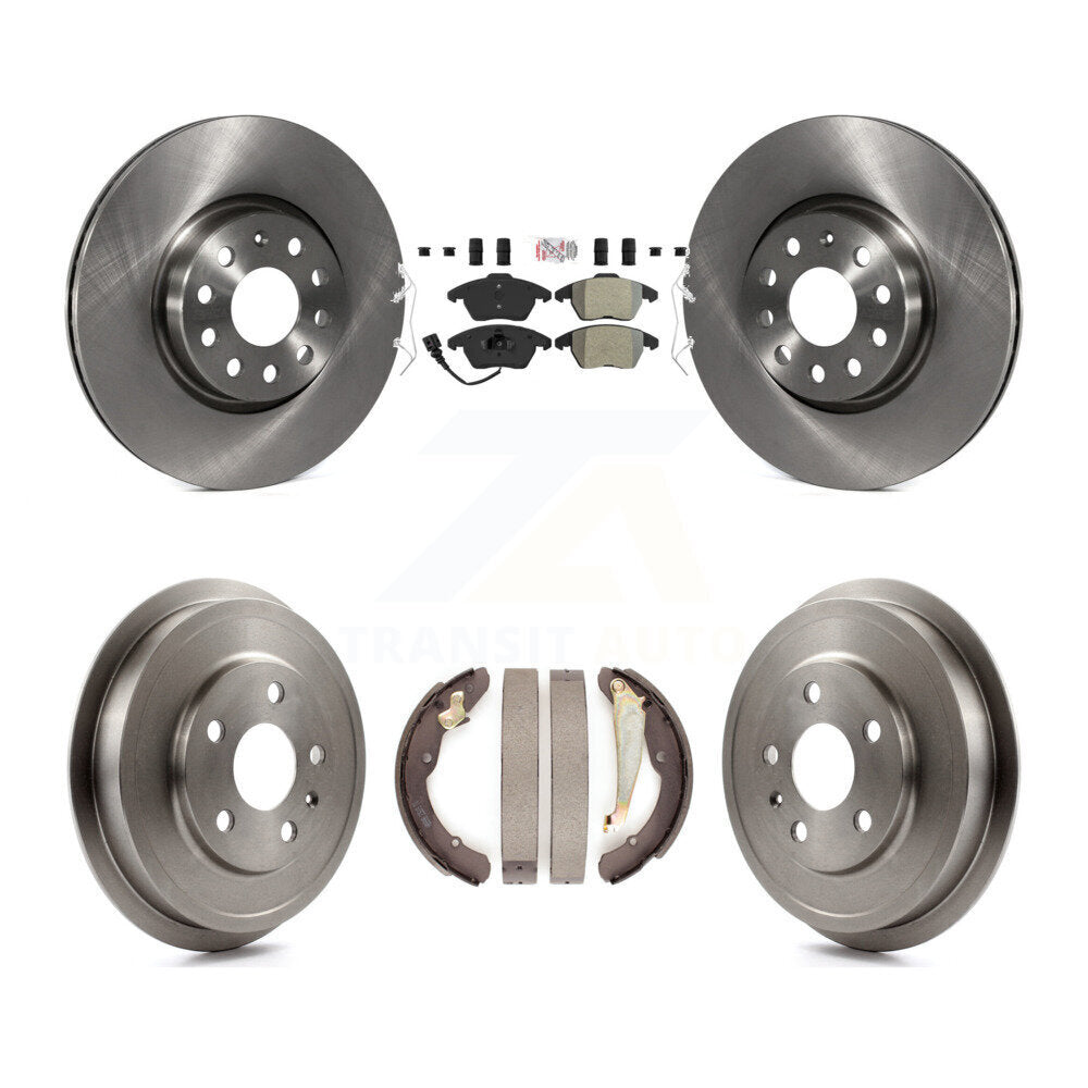 Transit Auto K8A-104934 Disc Brake Kit for 2011-2012 Volkswagen Beetle, Volkswagen Jetta - Front and Rear product image