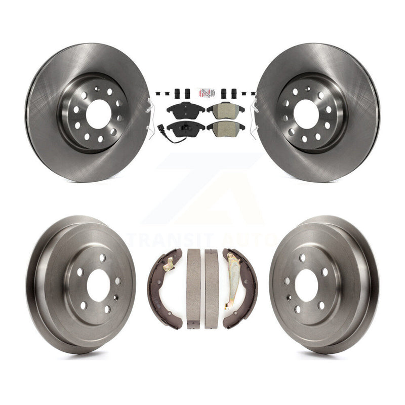 Transit Auto K8A-104934 Disc Brake Kit for 2011-2012 Volkswagen Beetle, Volkswagen Jetta - Front and Rear product image