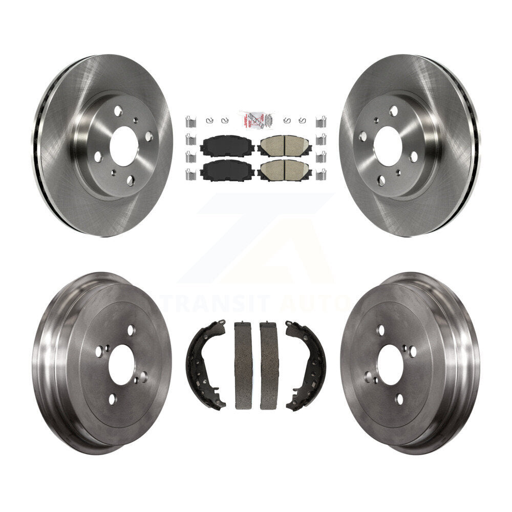 Transit Auto K8A-104951 Disc Brake Kit for 2006-2014 Toyota Yaris - Front and Rear product image
