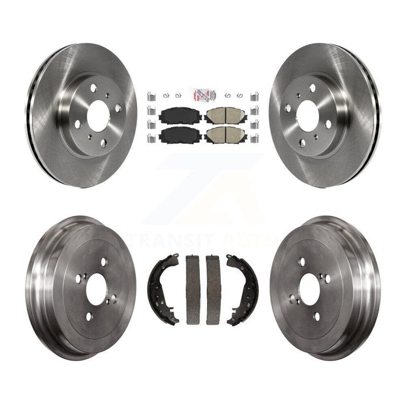 Transit Auto K8A-104952 Disc Brake Kit for 2006-2014 Toyota Yaris - Front and Rear product image