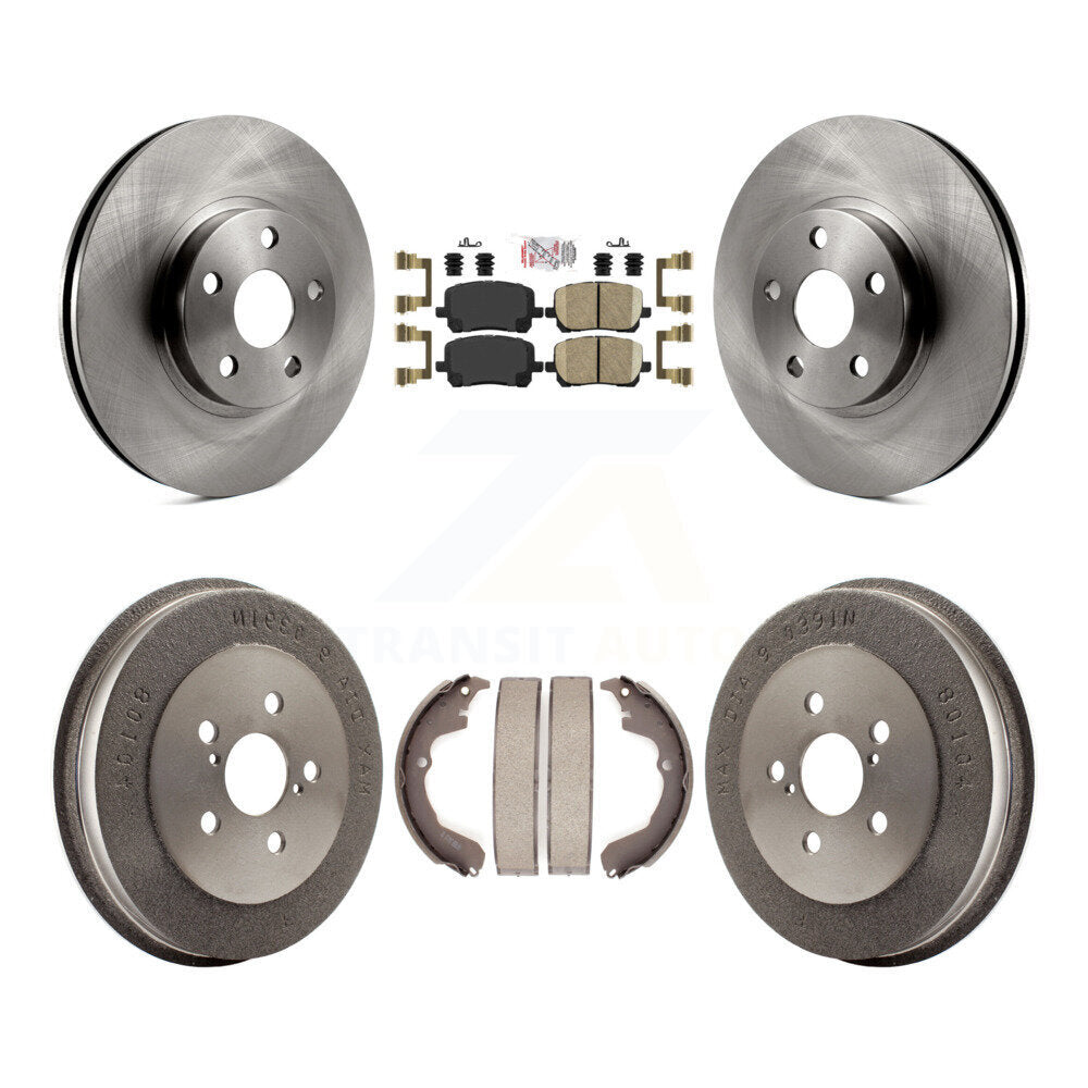 Transit Auto K8A-104955 Disc Brake Kit for 2003-2008 Pontiac Vibe, Toyota Matrix - Front and Rear product image