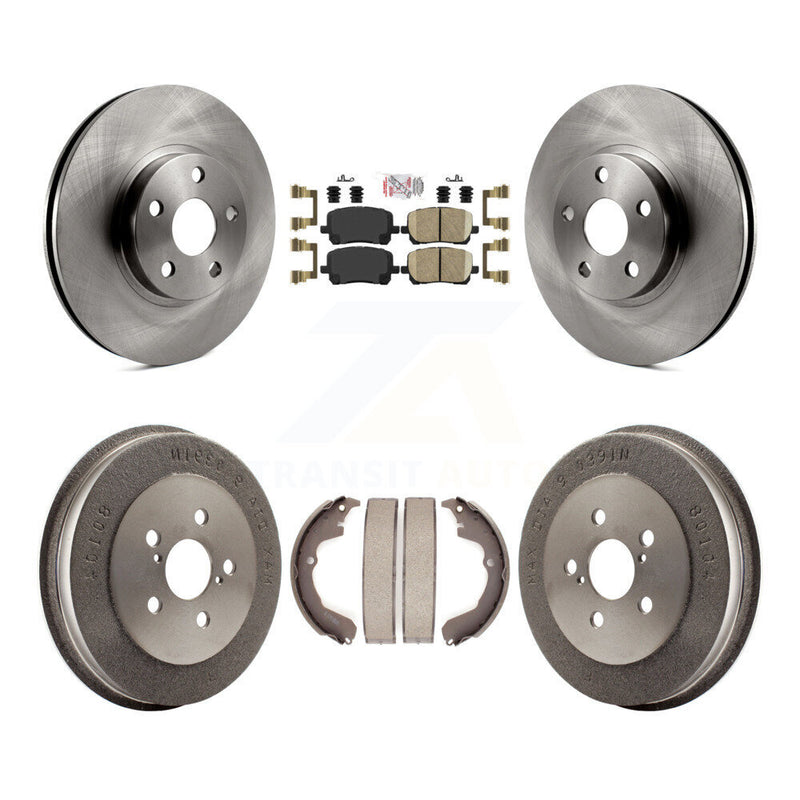 Transit Auto K8A-104955 Disc Brake Kit for 2003-2008 Pontiac Vibe, Toyota Matrix - Front and Rear product image