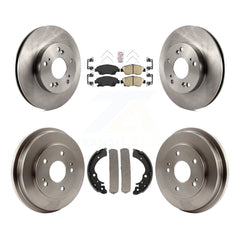 Transit Auto K8A-104958 Disc Brake Kit for 2012-2015 Honda Civic - Front and Rear product image