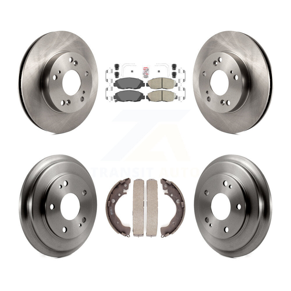 Transit Auto K8A-104962 Disc Brake Kit for 2012-2015 Honda Civic - Front and Rear product image
