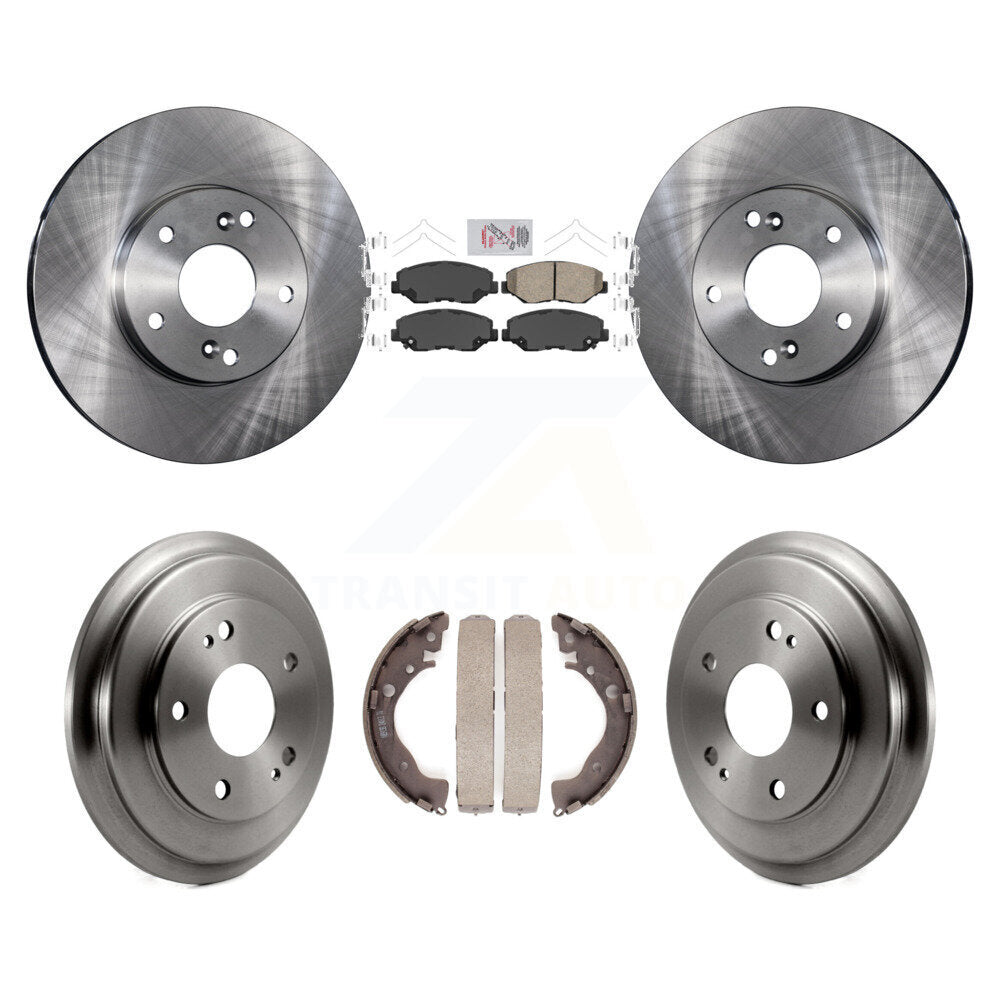 Transit Auto K8A-104966 Disc Brake Kit for 2013-2015 Honda Civic - Front and Rear product image