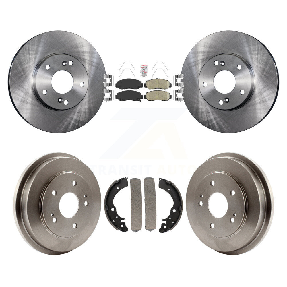 Transit Auto K8A-104972 Disc Brake Kit for 2003-2010 Honda Civic, Honda Accord - Front and Rear product image