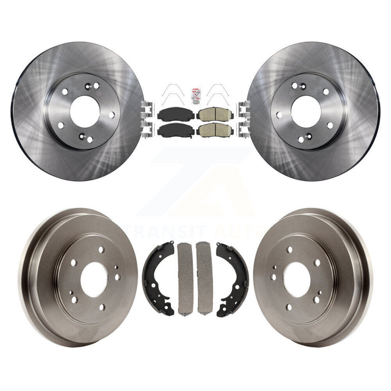 Transit Auto K8A-104972 Disc Brake Kit for 2003-2010 Honda Civic, Honda Accord - Front and Rear product image