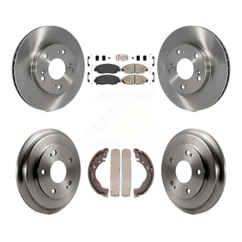 Transit Auto K8A-104975 Disc Brake Kit for 2006-2011 Honda Civic - Front and Rear product image