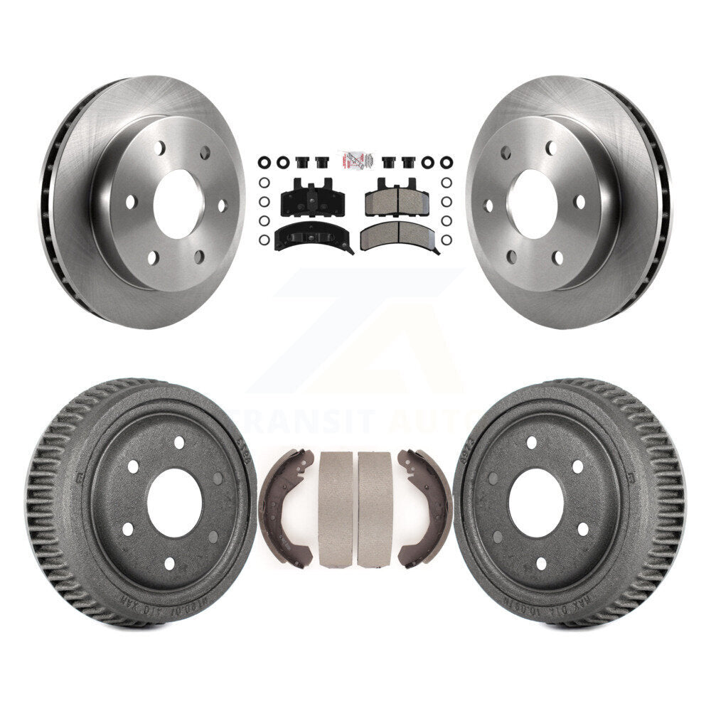 Transit Auto K8A-104982 Disc Brake Kit for 1992-1999 GMC Yukon, Chevrolet Blazer, Chevrolet K1500 - Front and Rear product image