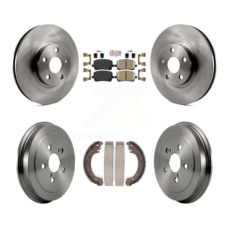 Transit Auto K8A-104995 Disc Brake Kit for 2003-2008 Toyota Corolla - Front and Rear product image