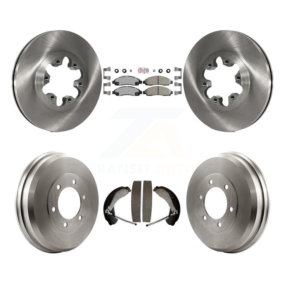 Transit Auto K8A-105005 Disc Brake Kit for 2004-2008 Isuzu i-290, Isuzu i-370, Isuzu i-280 & more - Front and Rear product image
