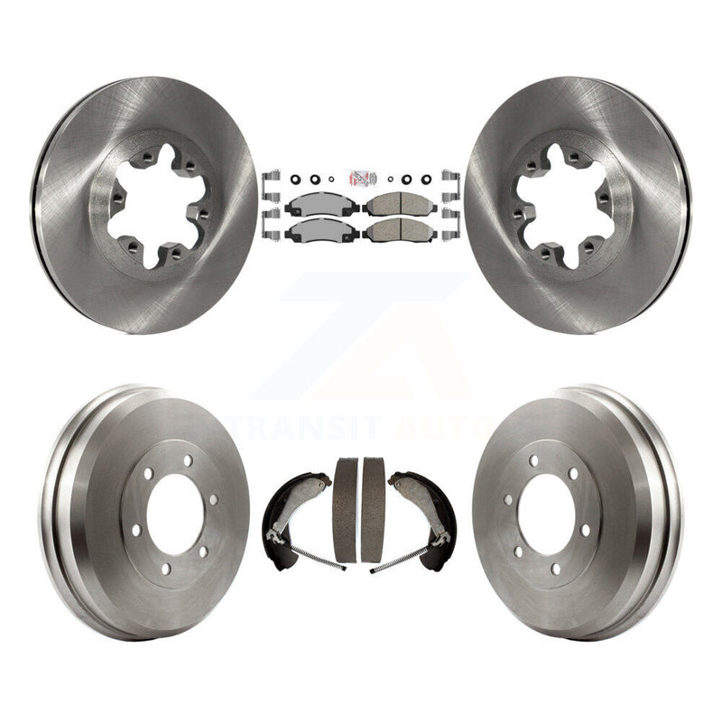 Transit Auto K8A-105005 Disc Brake Kit for 2004-2008 Isuzu i-290, Isuzu i-370, Isuzu i-280 & more - Front and Rear product image