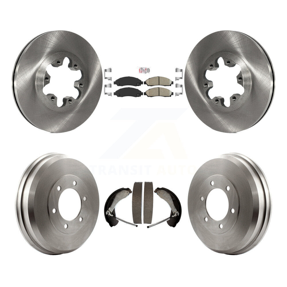 Transit Auto K8A-105006 Disc Brake Kit for 2004-2008 Isuzu i-290, Isuzu i-370, Isuzu i-280 & more - Front and Rear product image