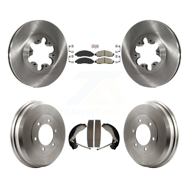 Transit Auto K8A-105006 Disc Brake Kit for 2004-2008 Isuzu i-290, Isuzu i-370, Isuzu i-280 & more - Front and Rear product image