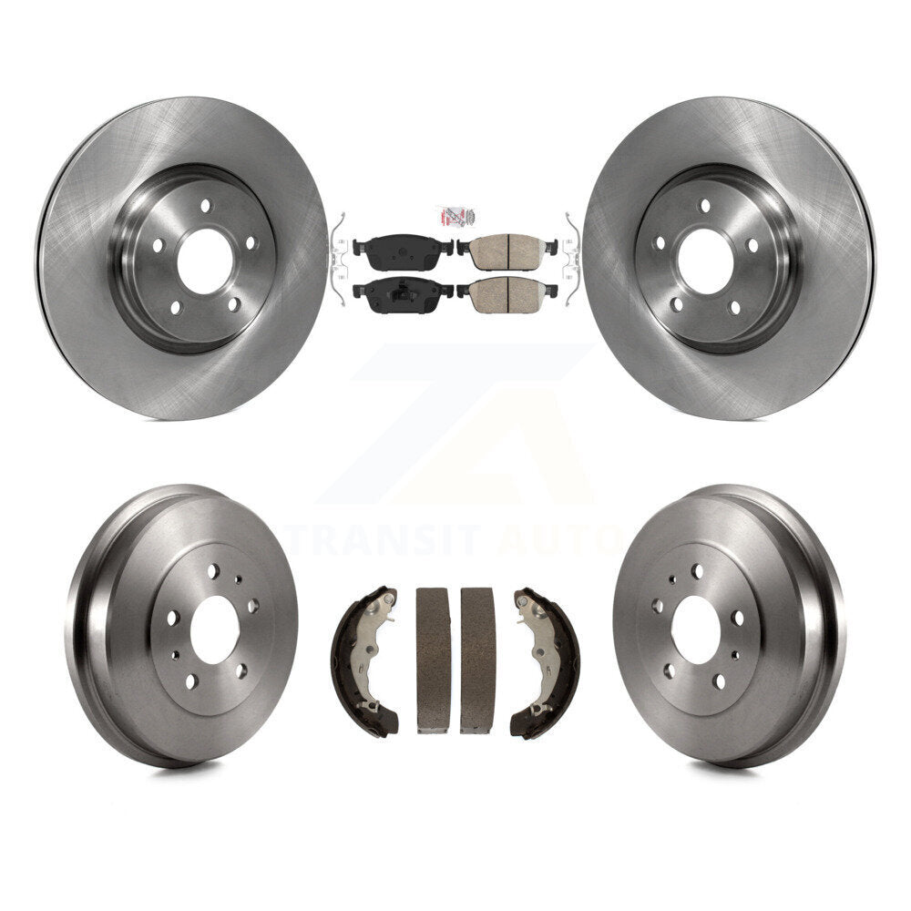 Transit Auto K8A-105009 Disc Brake Kit for 2013-2018 Ford Focus - Front and Rear product image