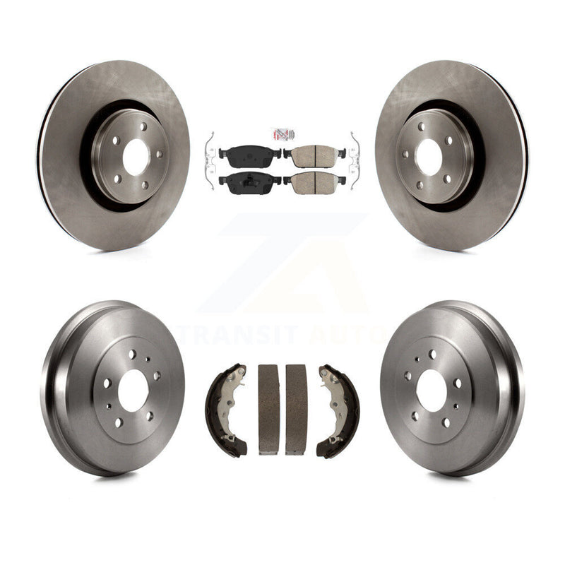 Transit Auto K8A-105010 Disc Brake Kit for 2013-2018 Ford Focus - Front and Rear product image