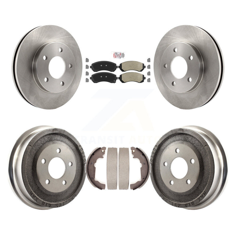 Transit Auto K8A-105019 Disc Brake Kit for 2001-2005 Pontiac Aztek - Front and Rear product image