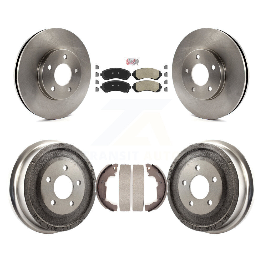 Transit Auto K8A-105020 Disc Brake Kit for 2001-2005 Pontiac Aztek - Front and Rear product image