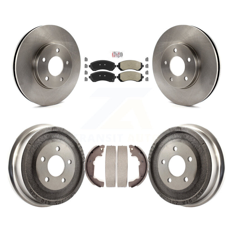 Transit Auto K8A-105020 Disc Brake Kit for 2001-2005 Pontiac Aztek - Front and Rear product image