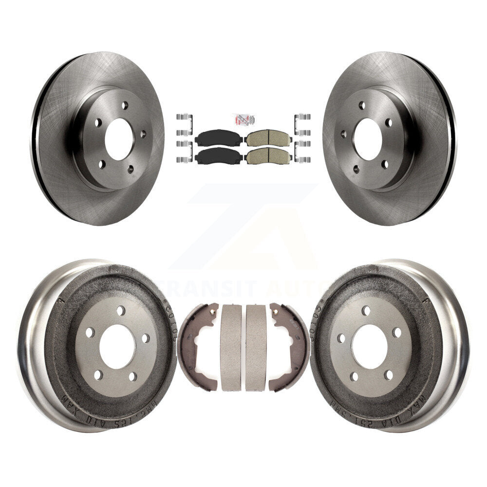 Transit Auto K8A-105021 Disc Brake Kit for 2002-2007 Pontiac Torrent, Chevrolet Equinox, Saturn Vue - Front and Rear product image
