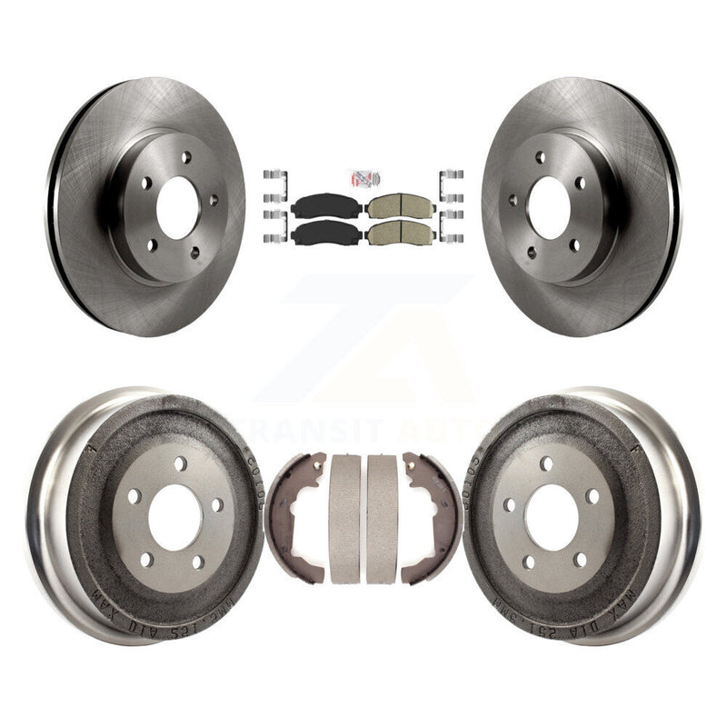 Transit Auto K8A-105021 Disc Brake Kit for 2002-2007 Pontiac Torrent, Chevrolet Equinox, Saturn Vue - Front and Rear product image