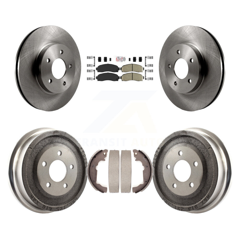 Transit Auto K8A-105022 Disc Brake Kit for 2002-2007 Pontiac Torrent, Chevrolet Equinox, Saturn Vue - Front and Rear product image