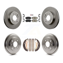 Transit Auto K8A-105026 Disc Brake Kit for 2011-2019 Ford Fiesta - Front and Rear product image