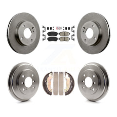 Transit Auto K8A-105027 Disc Brake Kit for 2011-2019 Ford Fiesta - Front and Rear product image