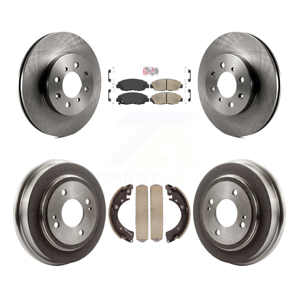 Transit Auto K8A-105028 Disc Brake Kit for 1996-2000 Honda Civic, Acura EL - Front and Rear product image
