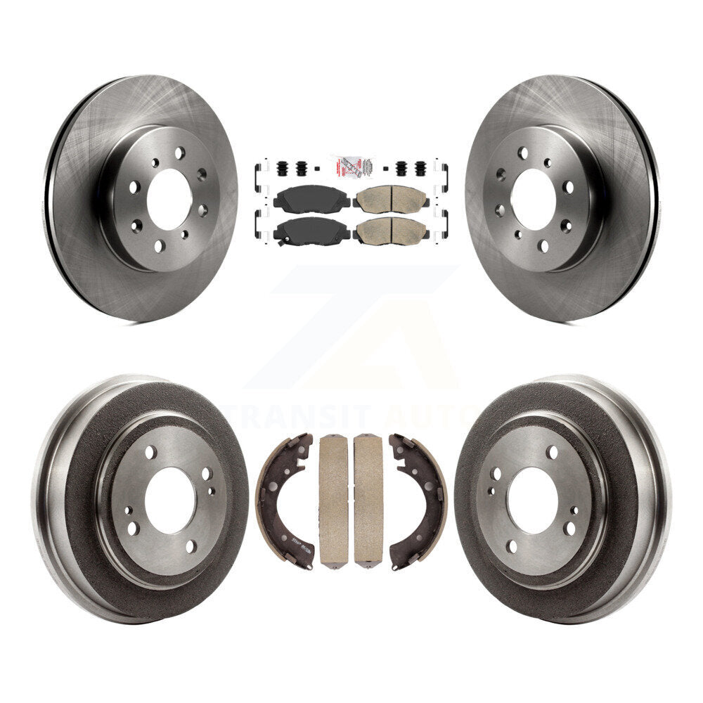 Transit Auto K8A-105029 Disc Brake Kit for 1996-2000 Honda Civic, Acura EL - Front and Rear product image