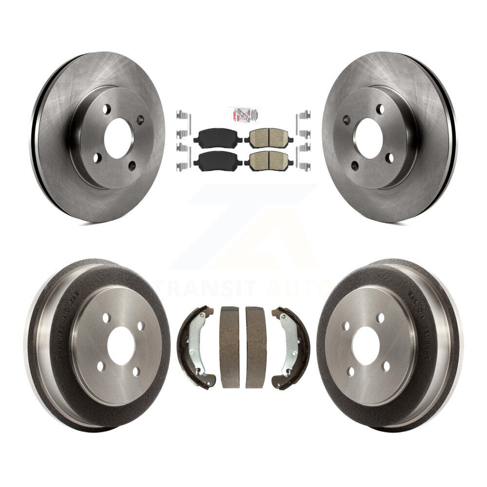 Transit Auto K8A-105035 Disc Brake Kit for 2003-2008 Pontiac G5, Chevrolet Cobalt, Pontiac Pursuit & more - Front and Rear product image