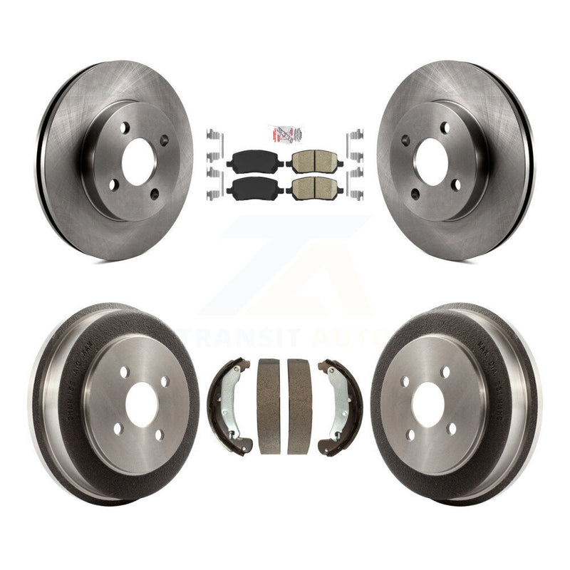 Transit Auto K8A-105035 Disc Brake Kit for 2003-2008 Pontiac G5, Chevrolet Cobalt, Pontiac Pursuit & more - Front and Rear product image