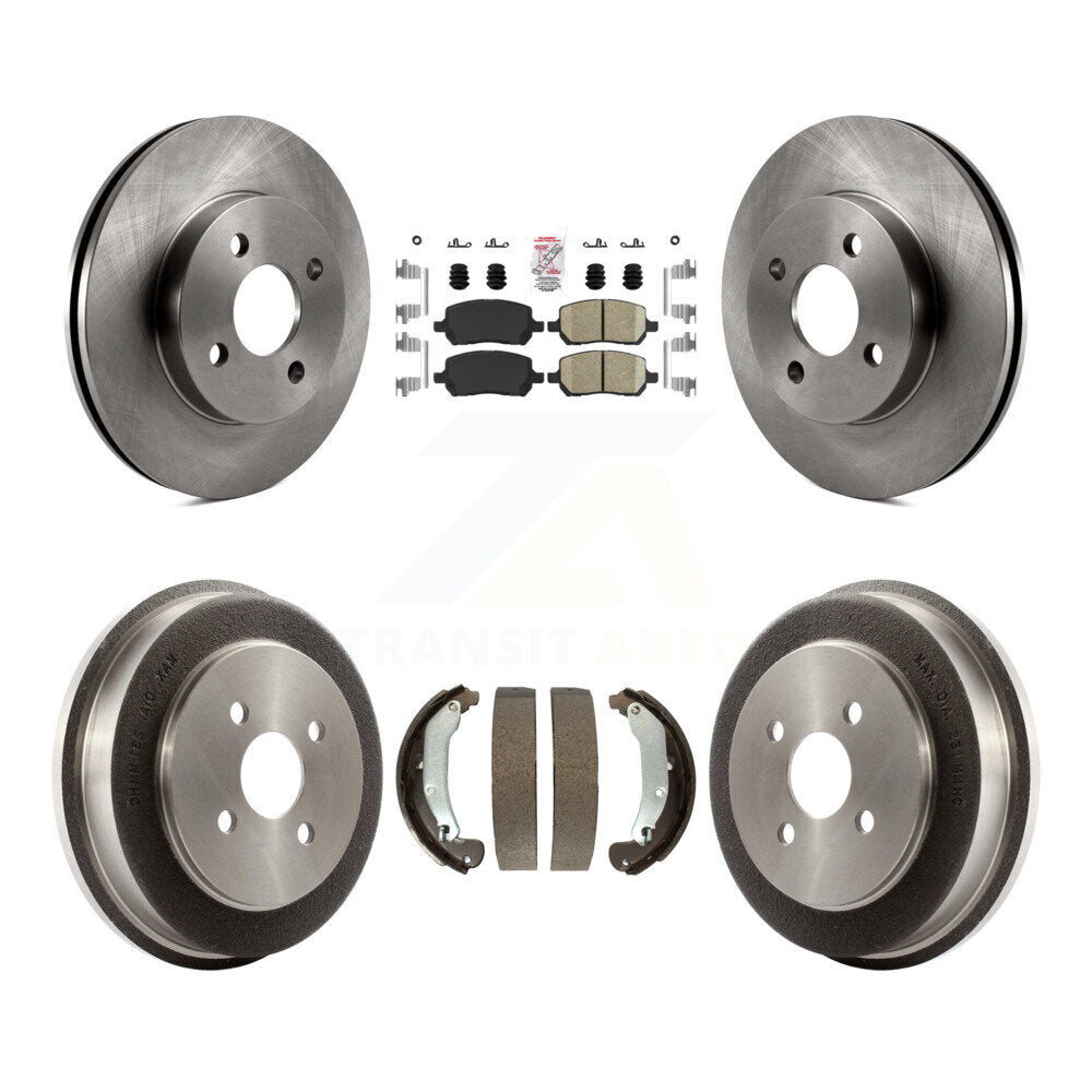 Transit Auto K8A-105036 Disc Brake Kit for 2003-2008 Pontiac G5, Chevrolet Cobalt, Pontiac Pursuit & more - Front and Rear product image