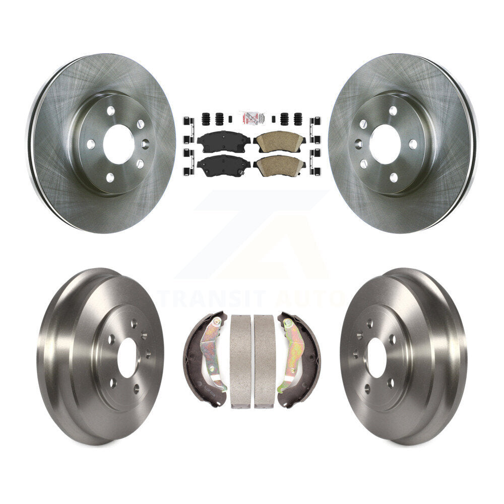 Transit Auto K8A-105048 Disc Brake Kit for 2012-2017 Chevrolet Sonic - Front and Rear product image
