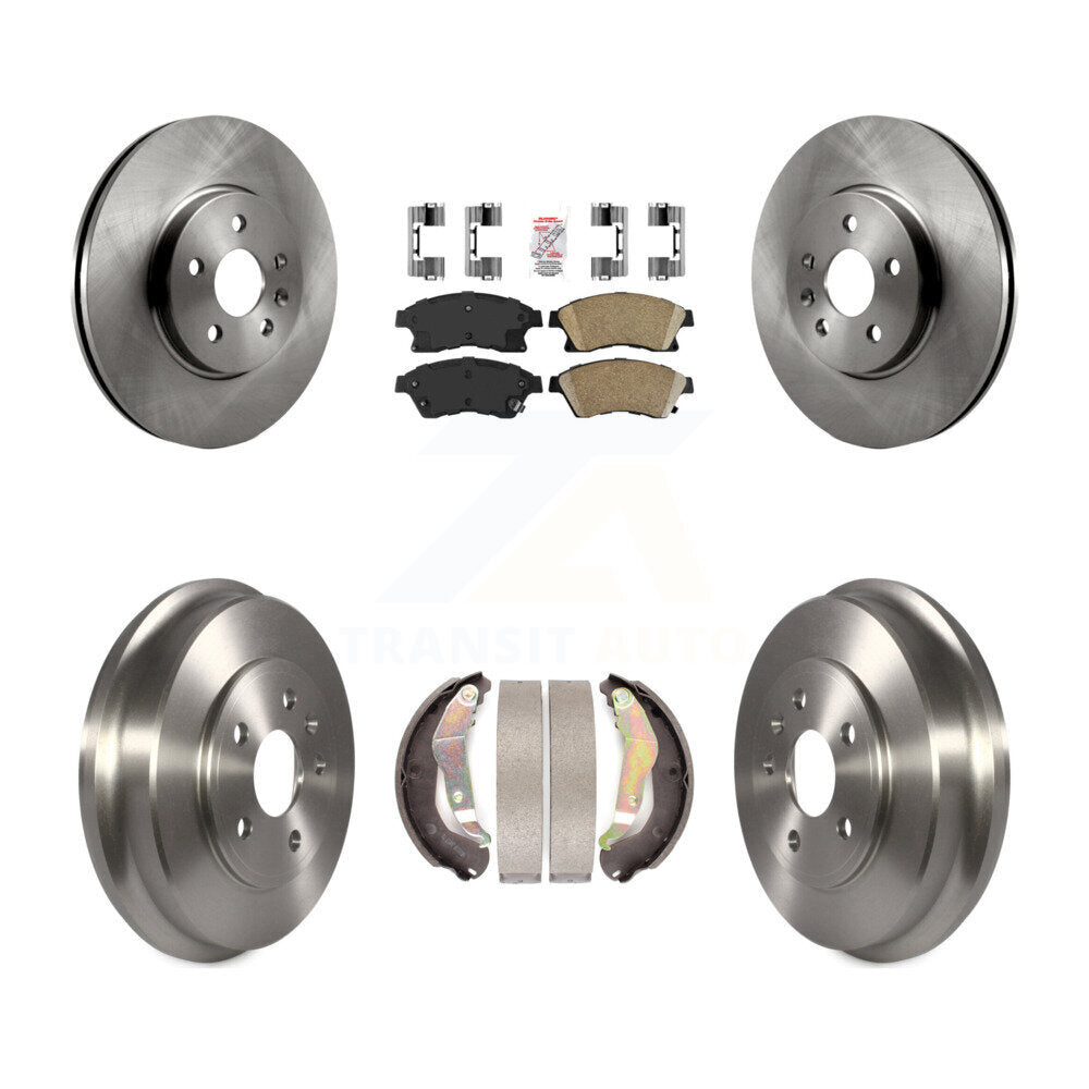 Transit Auto K8A-105051 Disc Brake Kit for 2013-2014 Chevrolet Sonic - Front and Rear product image