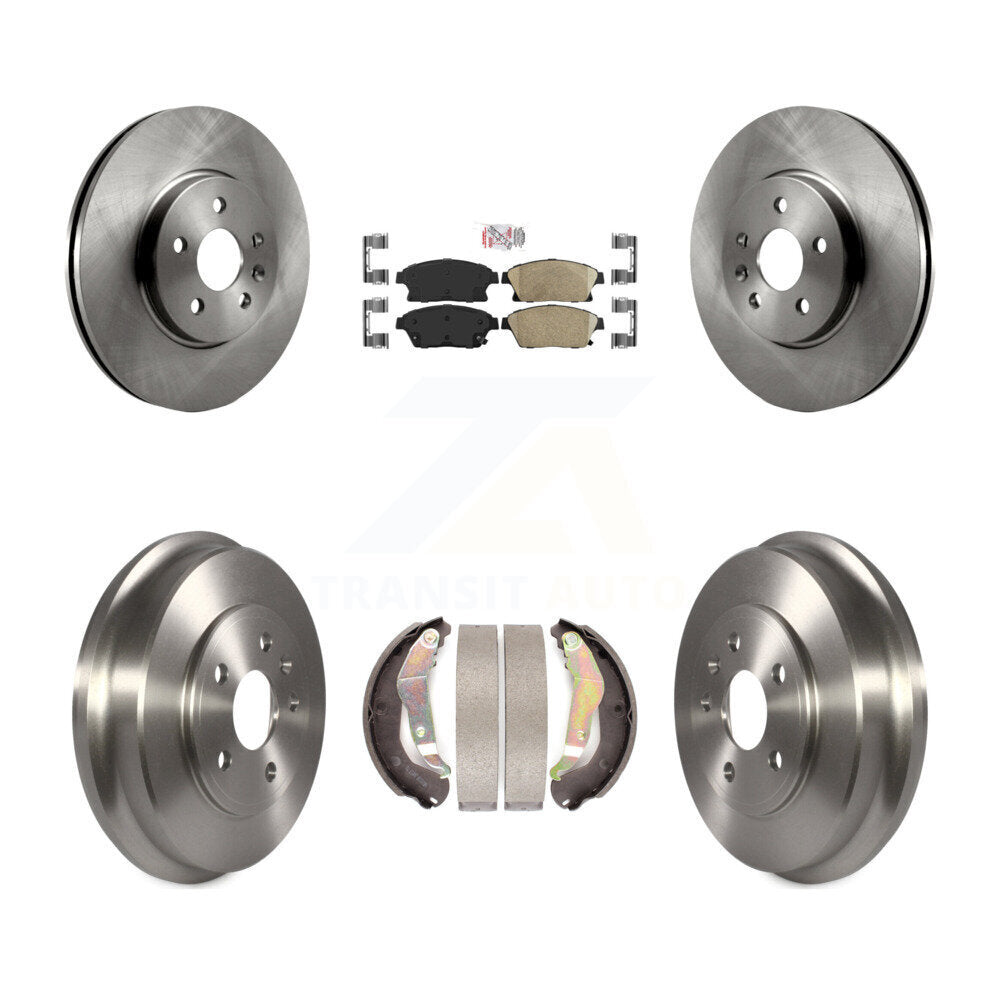 Transit Auto K8A-105053 Disc Brake Kit for 2013-2017 Chevrolet Trax - Front and Rear product image