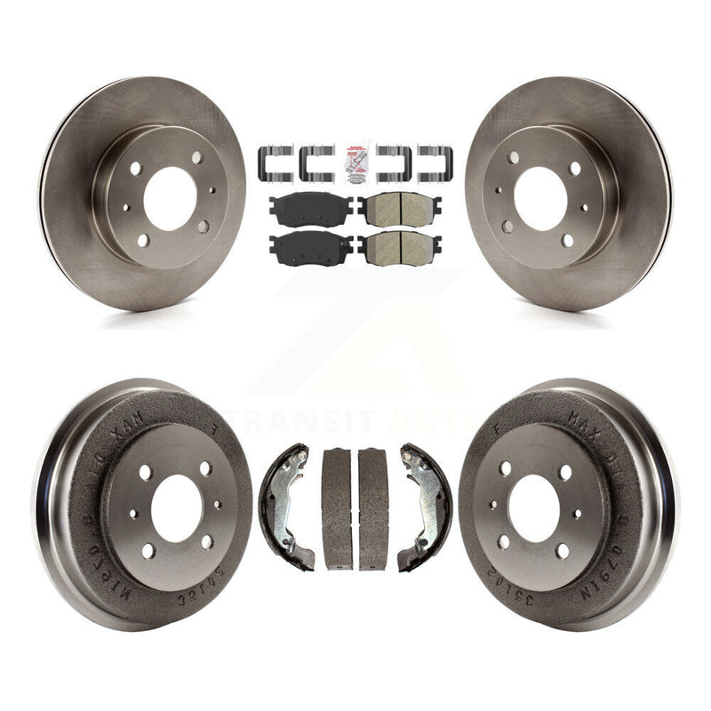 Transit Auto K8A-105058 Disc Brake Kit for 2006 Hyundai Accent - Front and Rear product image