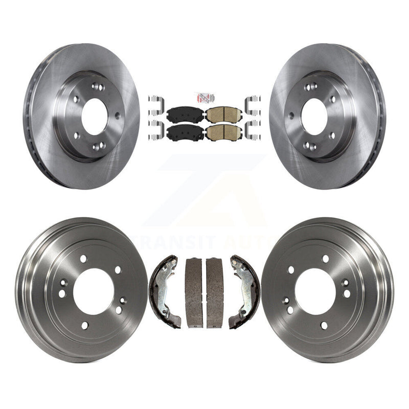 Transit Auto K8A-105061 Disc Brake Kit for 2007-2010 Hyundai Elantra - Front and Rear product image