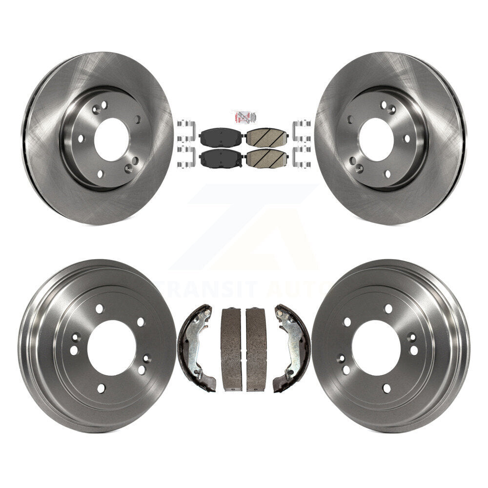 Transit Auto K8A-105062 Disc Brake Kit for 2009-2010 Hyundai Elantra - Front and Rear product image
