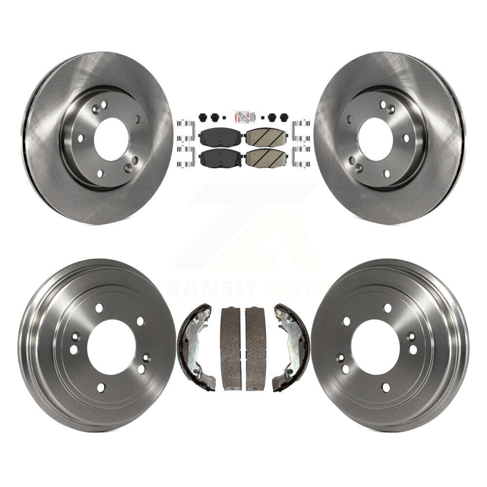 Transit Auto K8A-105063 Disc Brake Kit for 2009-2010 Hyundai Elantra - Front and Rear product image