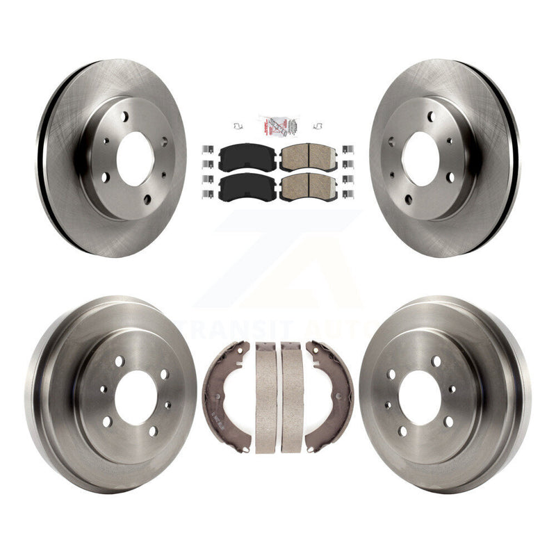 Transit Auto K8A-105069 Disc Brake Kit for 2002-2006 Mitsubishi Lancer - Front and Rear product image