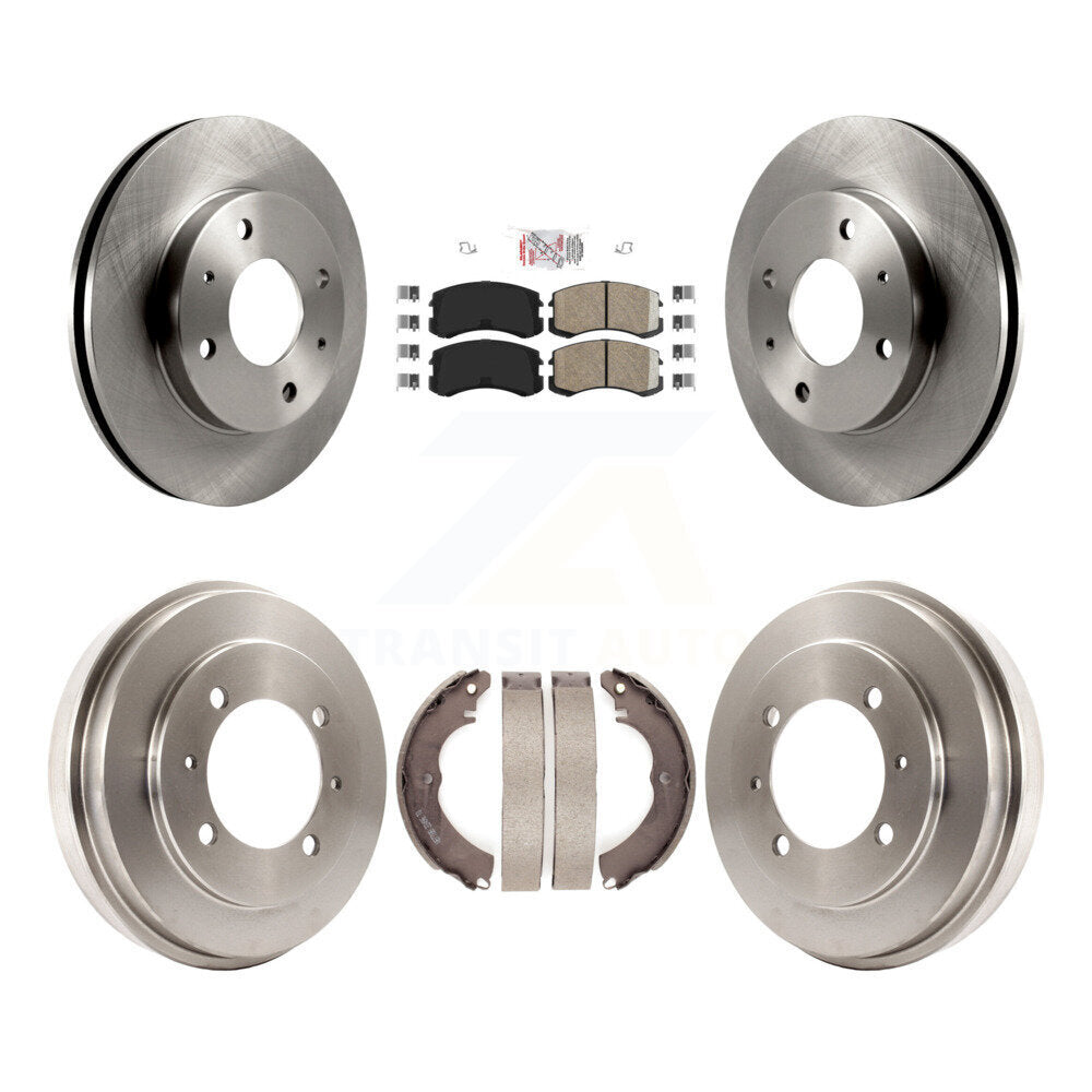 Transit Auto K8A-105070 Disc Brake Kit for 2002-2007 Mitsubishi Lancer - Front and Rear product image