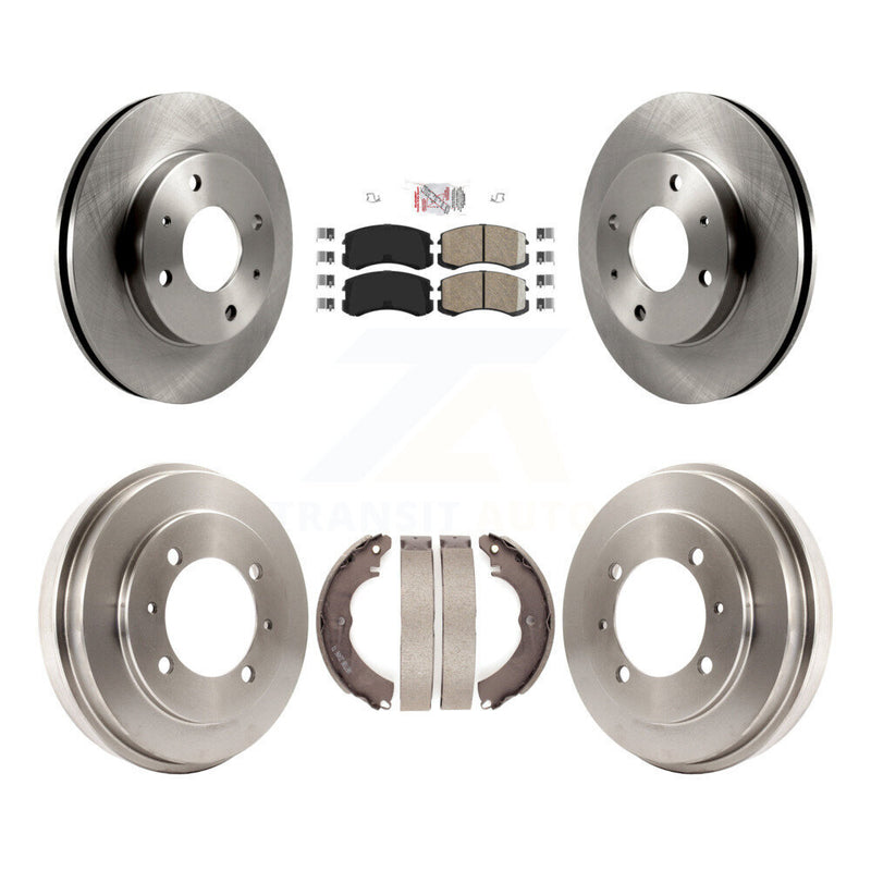 Transit Auto K8A-105070 Disc Brake Kit for 2002-2007 Mitsubishi Lancer - Front and Rear product image
